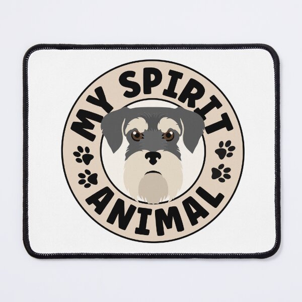 Item preview, Miniature Schnauzer Is My Spirit Animal designed and sold by TheAnimalZ00.