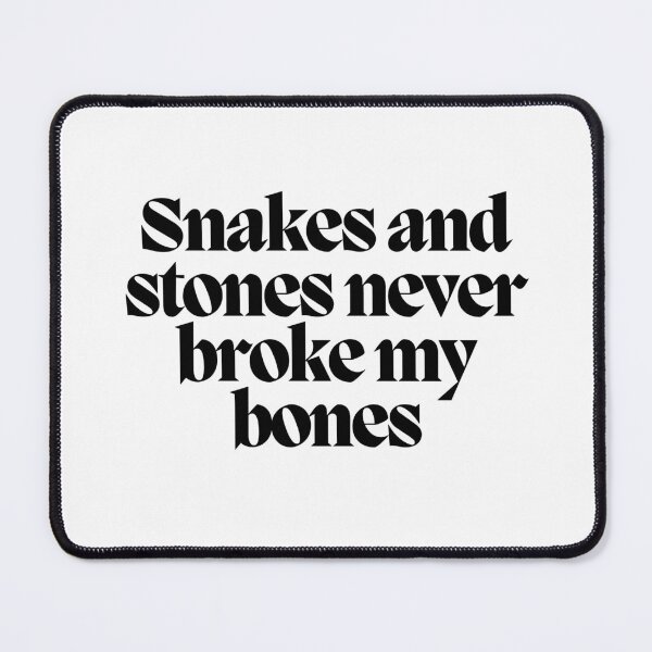 Item preview, Snakes and stones never broke my bones designed and sold by CharmStudio.