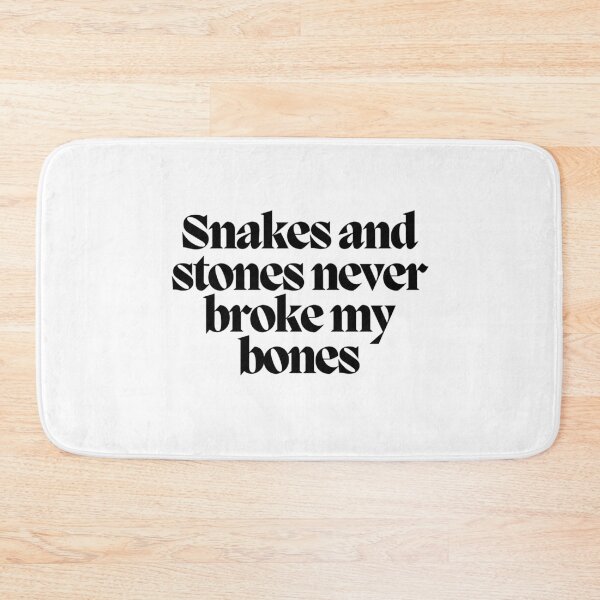 Item preview, Snakes and stones never broke my bones  designed and sold by CharmStudio.
