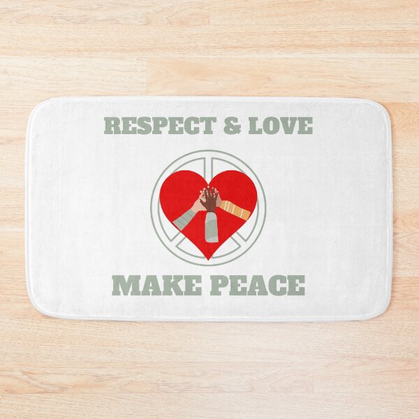 Item preview, Respect and Love Make Peace designed and sold by Abdelillah10.