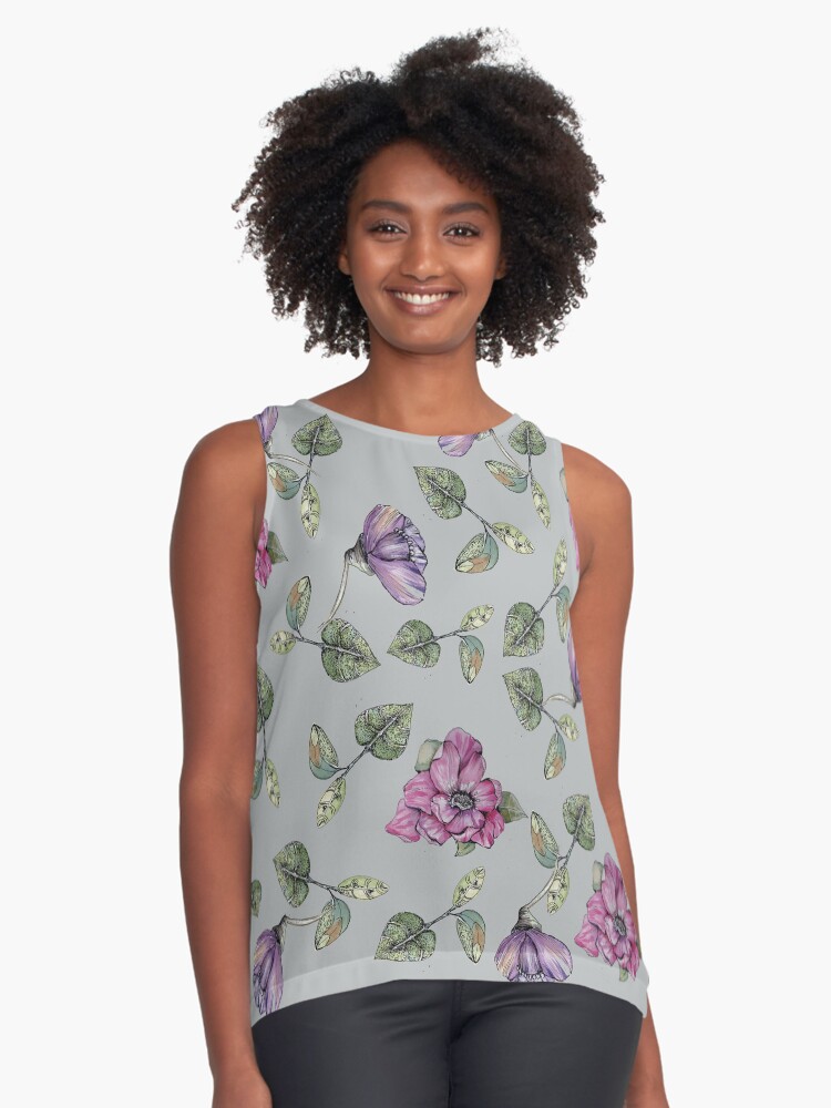 Vista previa del artículo con la obra «Blusa sin mangas», diseñado y vendido por lilidonato.
