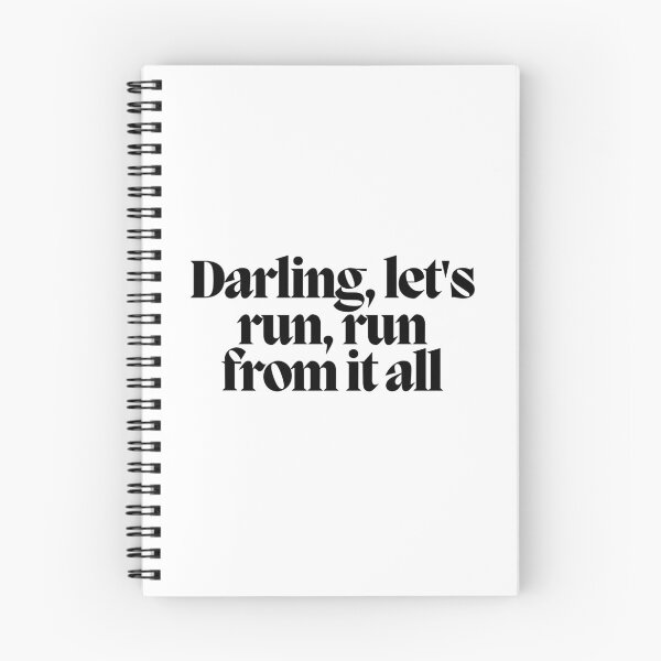 Item preview, Darling, let's run, run from it all  designed and sold by CharmStudio.