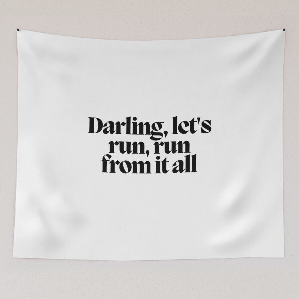 Item preview, Darling, let's run, run from it all  designed and sold by CharmStudio.