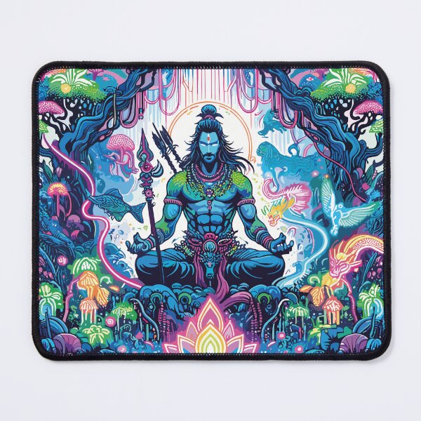 Item preview, SHIVA IN MAGICAL FOREST designed and sold by PSYNOVA.