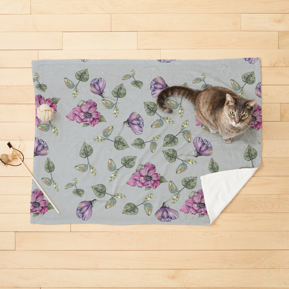 Vista previa del artículo con la obra «Manta para mascotas», diseñado y vendido por lilidonato.