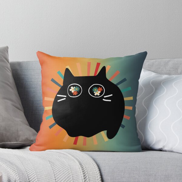 Item preview, Chonky Cat with Sunburst designed and sold by sierralimawisky.