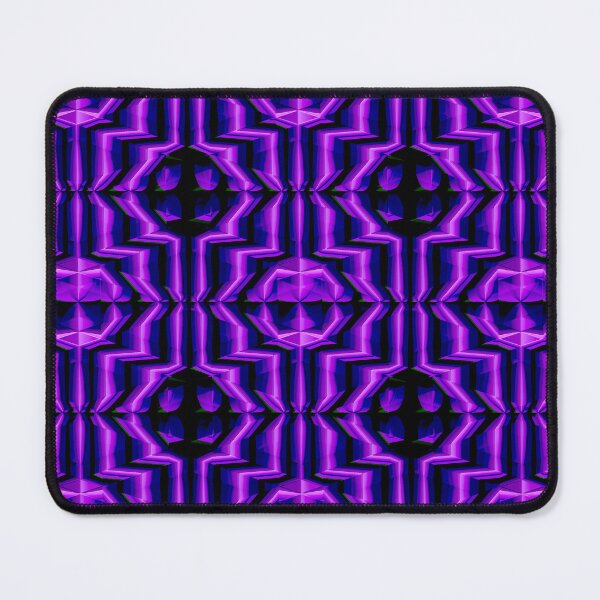 Item preview, Purple Star Pattern on Black Pattern designed and sold by TheRulerofEarth.