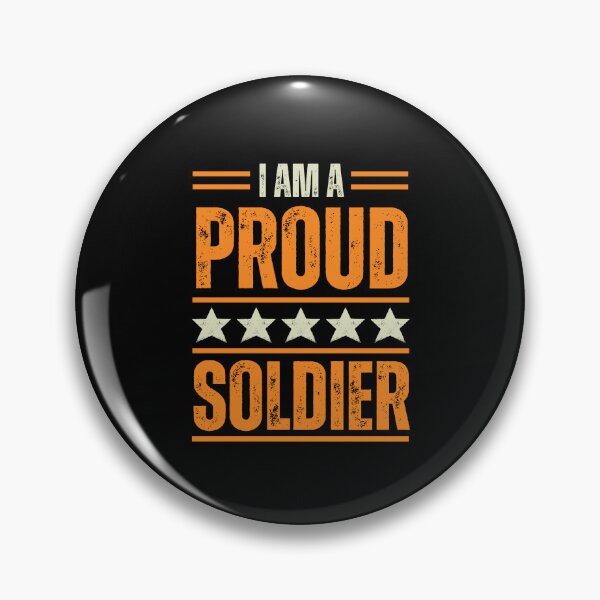 Item preview, I'm A proud Soldier designed and sold by rootartino.