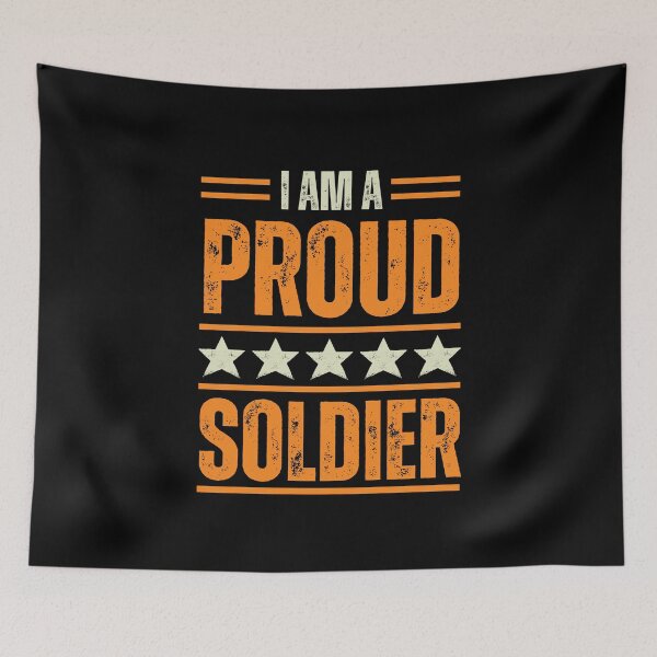 Item preview, I'm A proud Soldier designed and sold by rootartino.