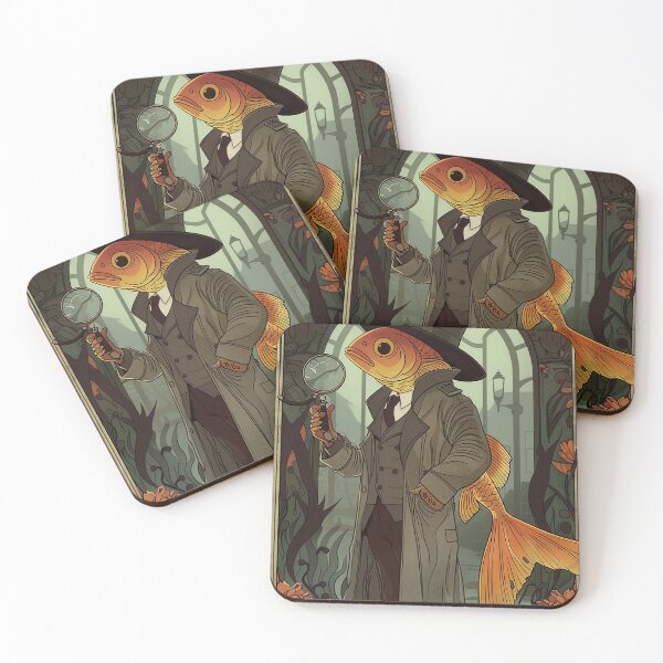 Item preview, Detective Gold Fish designed and sold by PyramidSchmear.