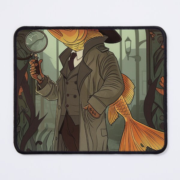 Item preview, Detective Gold Fish designed and sold by PyramidSchmear.