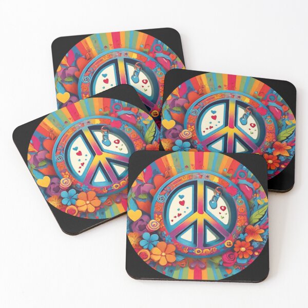 Item preview, peace rainbow designed and sold by Flowersonstuff.
