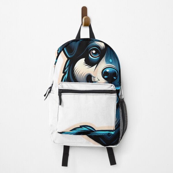 Item preview, Goose the black and blue dog Sticker designed and sold by NCNGDESIGN.