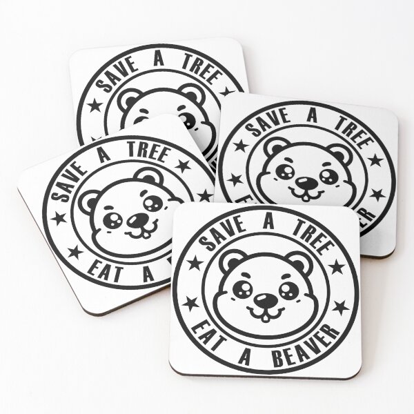 Item preview, Save A Tree Eat A Beaver Funny Beaver designed and sold by TKsTees.