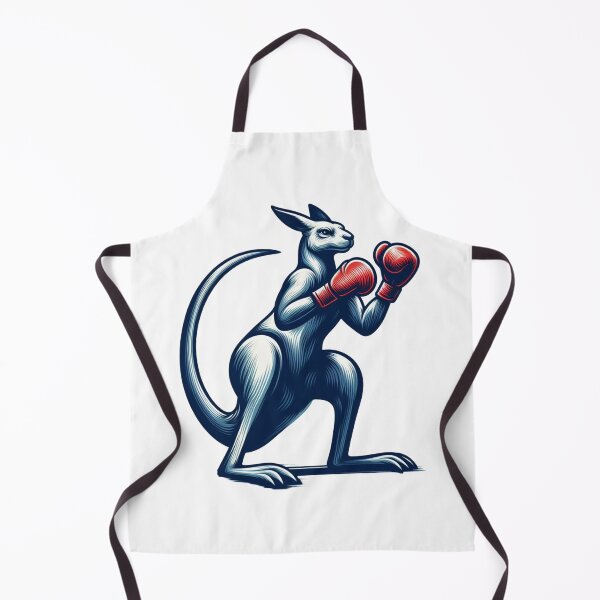 Item preview, Red Glove Boxing Kangaroo Simple drawing designed and sold by Martial-Art-23.