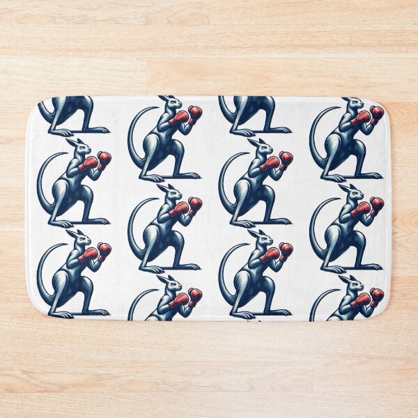 Item preview, Red Glove Boxing Kangaroo Simple drawing  designed and sold by Martial-Art-23.