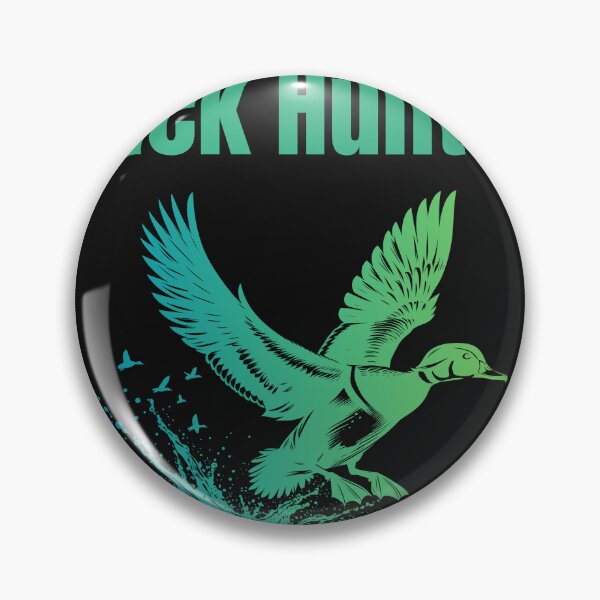 Item preview, Colorful Flying Mallard Duck Hunter Design designed and sold by AlienOccupation.