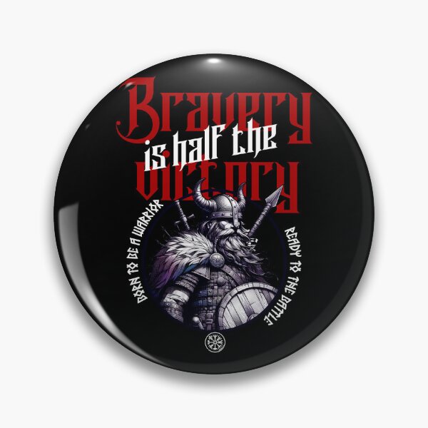 Item preview, Viking Bravery is Half the Victory designed and sold by Belarte.shop.