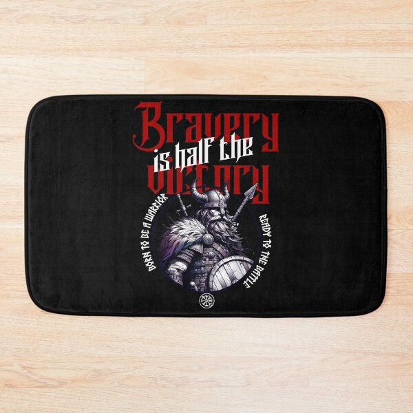 Item preview, Viking Bravery is Half the Victory designed and sold by Belarte.shop.