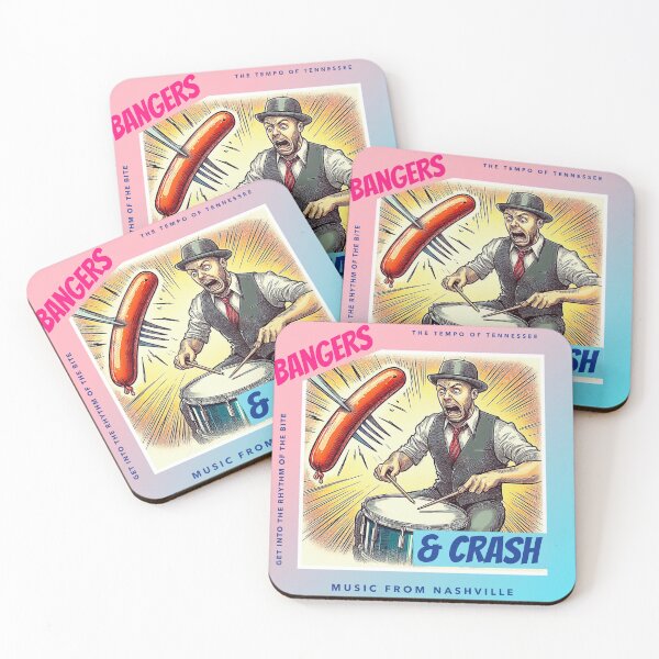 Item preview, Bangers & Crash designed and sold by Get-Forked.