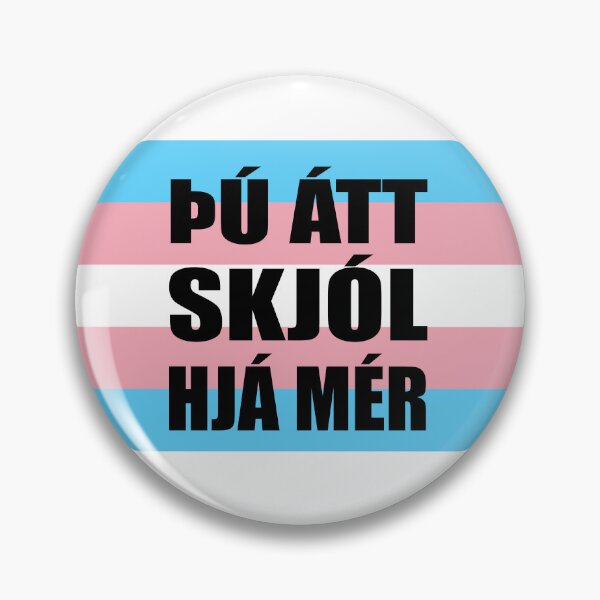 Item preview, Trans fáni - Þú átt skjól, heill designed and sold by Transvinir.