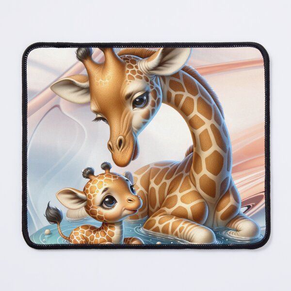 Item preview, Precious Mama and Baby Giraffe designed and sold by AnalajiaDesigns.