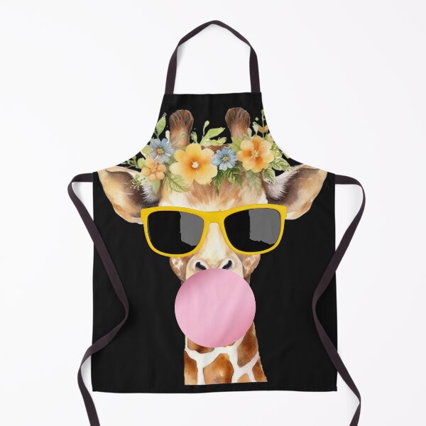 Item preview, Cute Giraffe In Shades Blowing Bubble designed and sold by AlienOccupation.