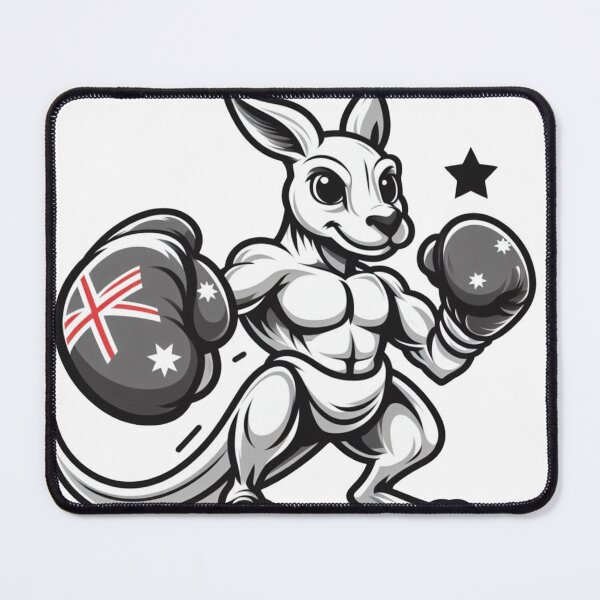 Item preview, Cute Cartoon of Boxing Kangaroo Boxer designed and sold by Martial-Art-23.