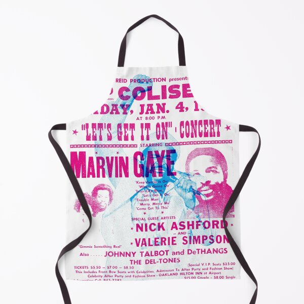 Item preview, Marvin Gaye offset concert graphic designed and sold by GRAFIKA65.