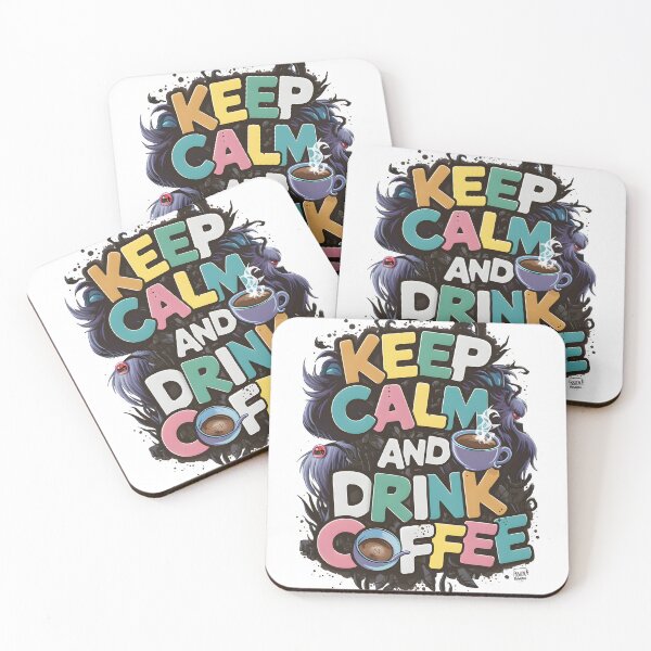 Artikelvorschau, Keep Calm and Drink Coffee entworfen und verkauft von Zibis09.