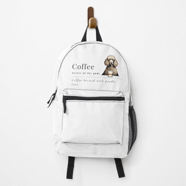 Item preview, Coffee nectar of the gods poodle white cute toy dog owner mom lover vintage designed and sold by SoulfulT.