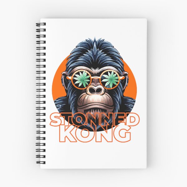 Item preview, Urban Chic: King Kong Closeup with Weed Leaf in Glass designed and sold by Pixeo Creations.