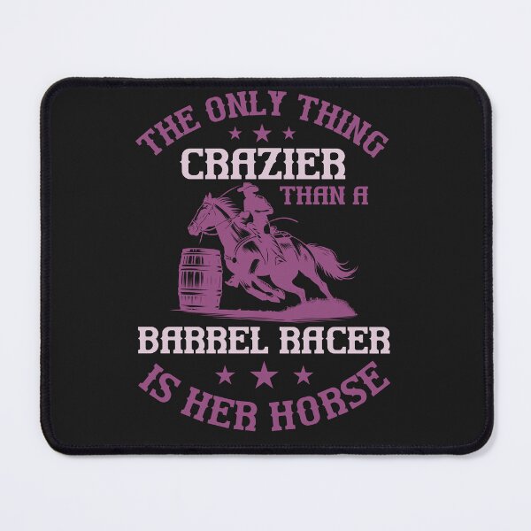 Item preview, Cowgirl Crazy Barrel Racer and Her Horse designed and sold by AlienOccupation.