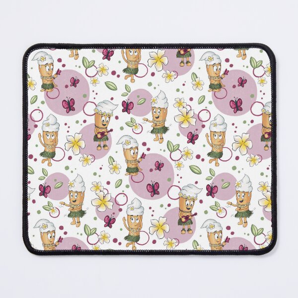 Item preview, Half drop repeat pattern Ice Cream Hawaii vibes designed and sold by Chariss-art.