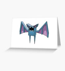 Your favourite cave pest. Greeting Card