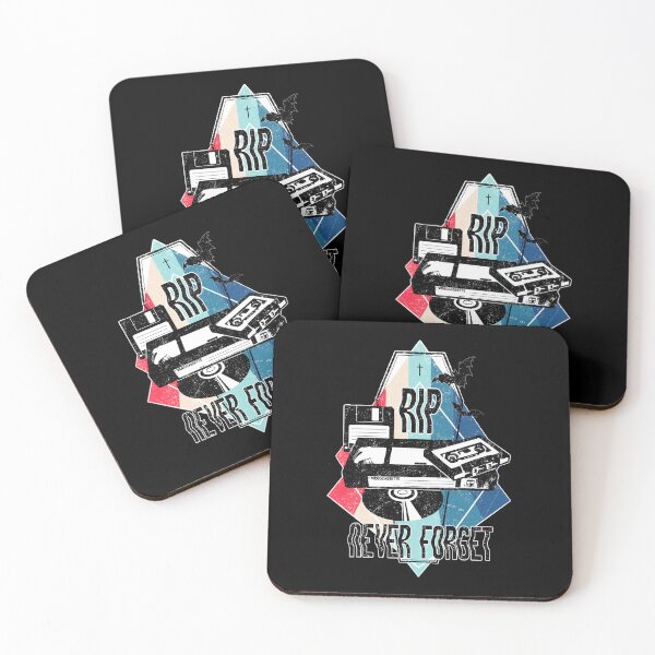 Item preview, Never Forget - Rest in Peace CD, VHS, DISK and CASSETTE, Vintage, Retro oldies design designed and sold by SSINAMOON.