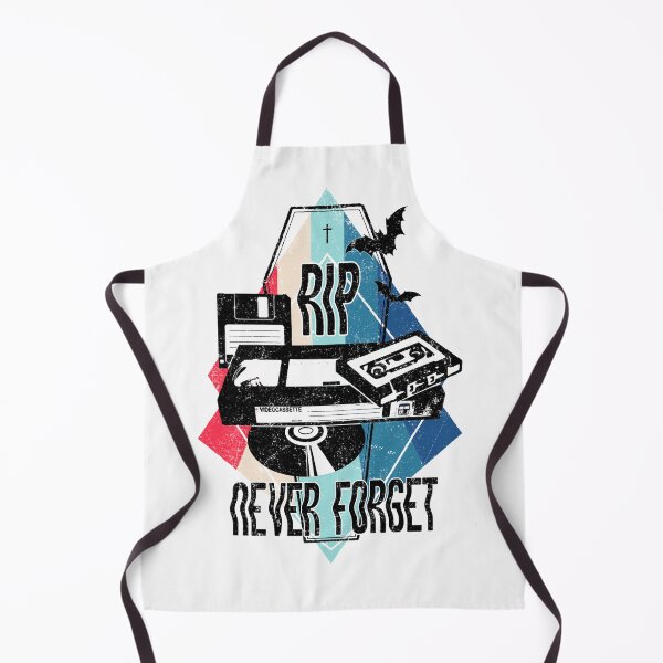 Item preview, Never Forget - Rest in Peace CD, VHS, DISK and CASSETTE, Vintage, Retro oldies design designed and sold by SSINAMOON.