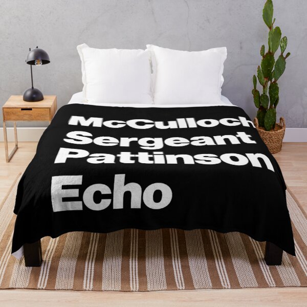 Item preview, Bunnymen Line Up Mk 1 White on Black designed and sold by Logo-A-GoGo.