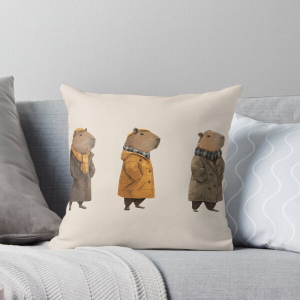Item preview, Capybara pack. Autumn Gentleman Trio. designed and sold by AnnDart.