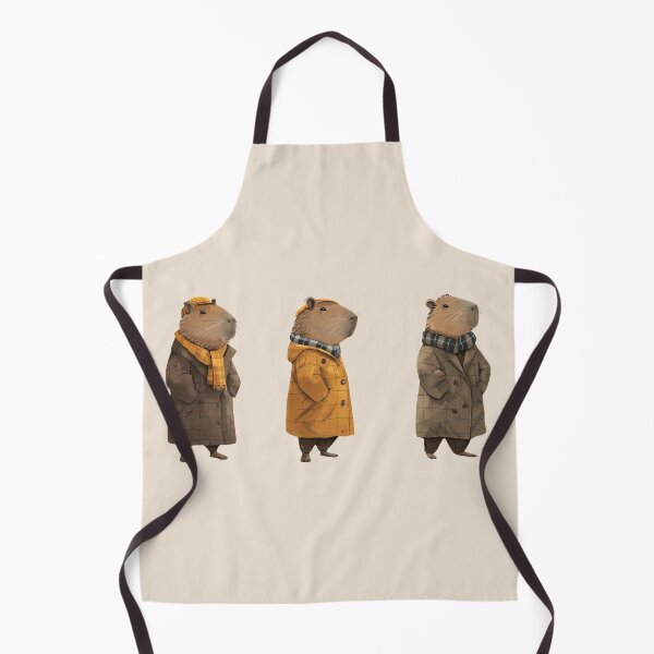 Item preview, Capybara pack. Autumn Gentleman Trio. designed and sold by AnnDart.