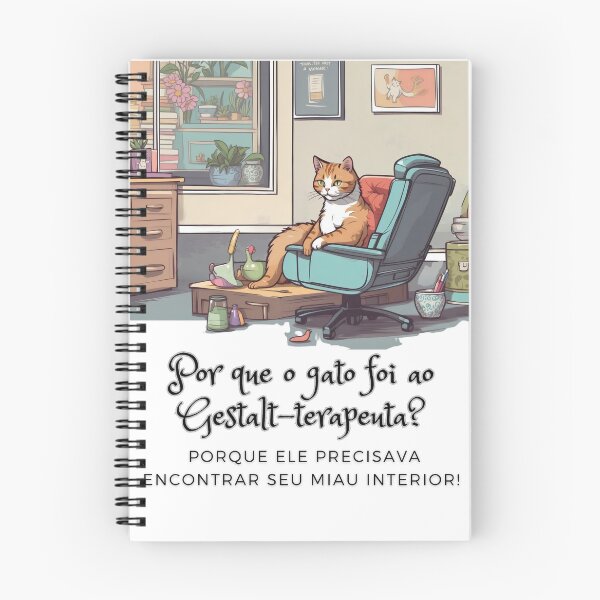 Item preview, Sessão de Terapia Felina - Feline Therapy Session in portuguese designed and sold by GestaltTees.