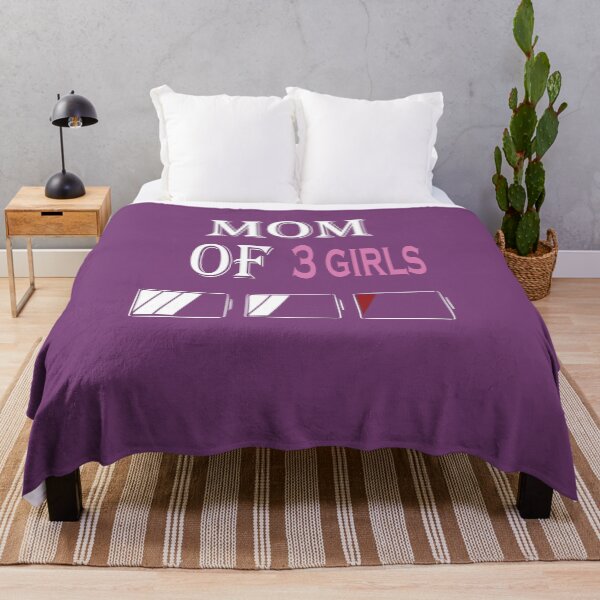 Item preview, Mom of 3 Girls Funny Mothers Day birthday designed and sold by FatehDesign.