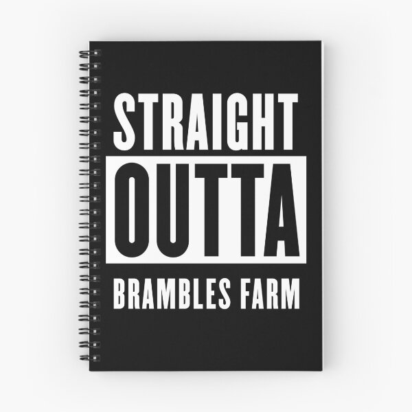 Item preview, Straight Outta Brambles Farm designed and sold by Logo-A-GoGo.