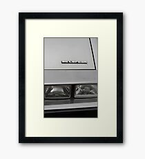 DeLorean Framed Print