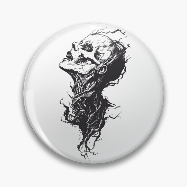 Item preview, Ghoul Zombie Decaying Noir  designed and sold by DorkDome.