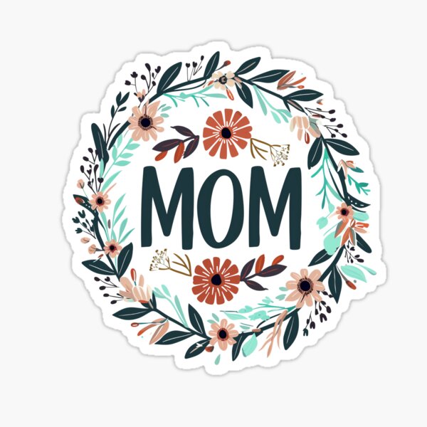 Item preview, Mom Floral Boho Design Mothers Day designed and sold by sheprint.