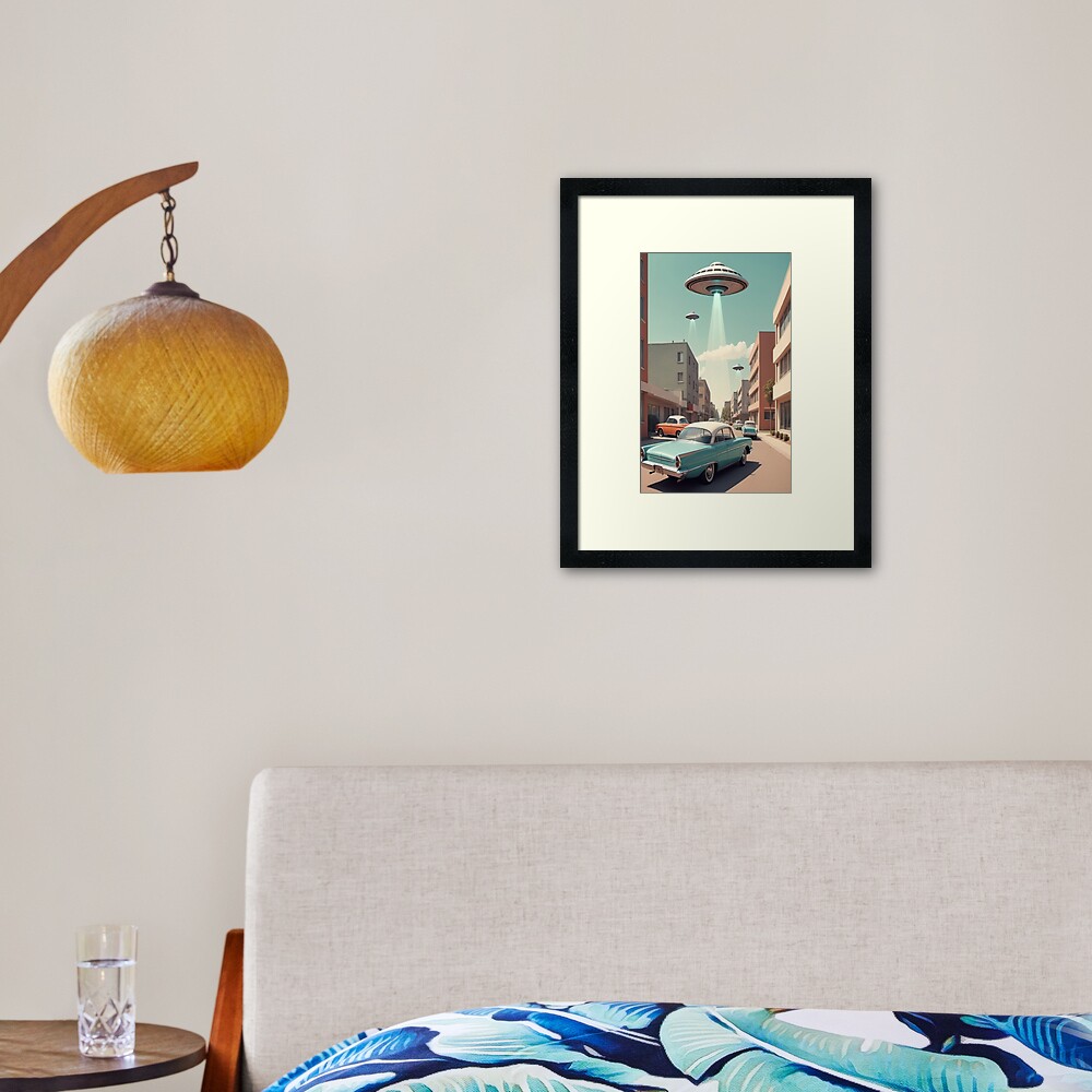 Item preview, Framed Art Print designed and sold by eXtraHumans.