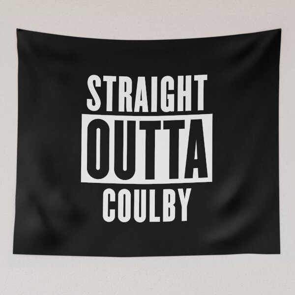 Item preview, Straight Outta Coulby designed and sold by Logo-A-GoGo.