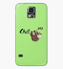 Chilling Sloth Hülle & Klebefolie für Samsung Galaxy