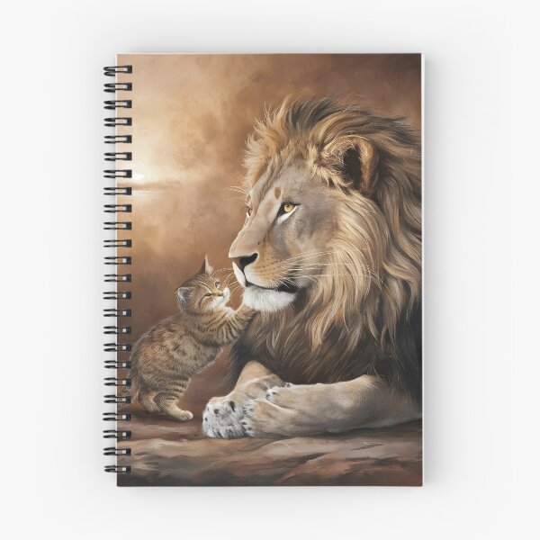 Item preview, Lion and the Kitty: A Tale of Unlikely Friendship designed and sold by JustCrafted.